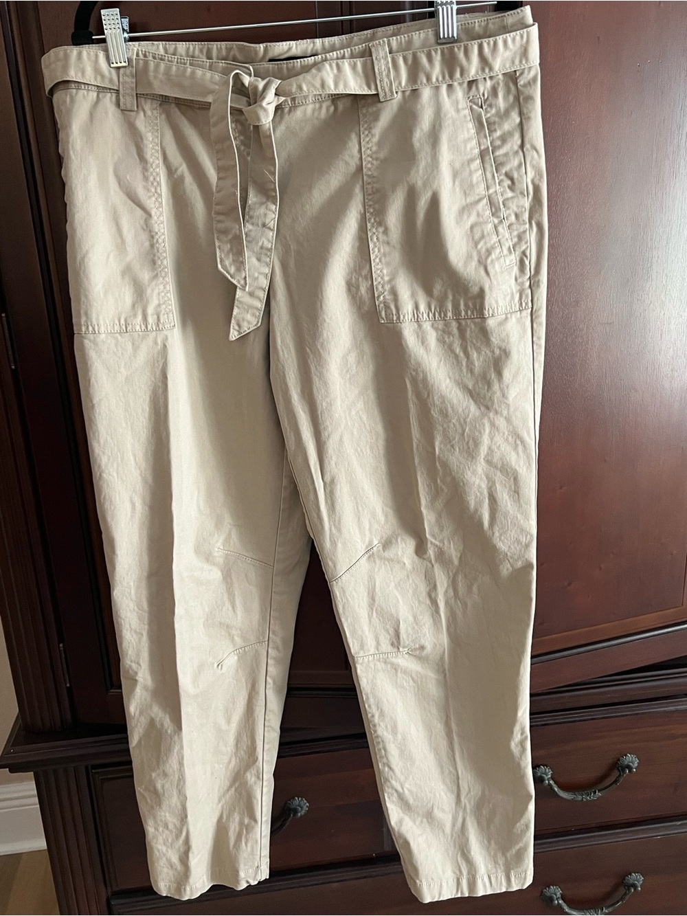 Counterparts Tan Pants size 14 with belt